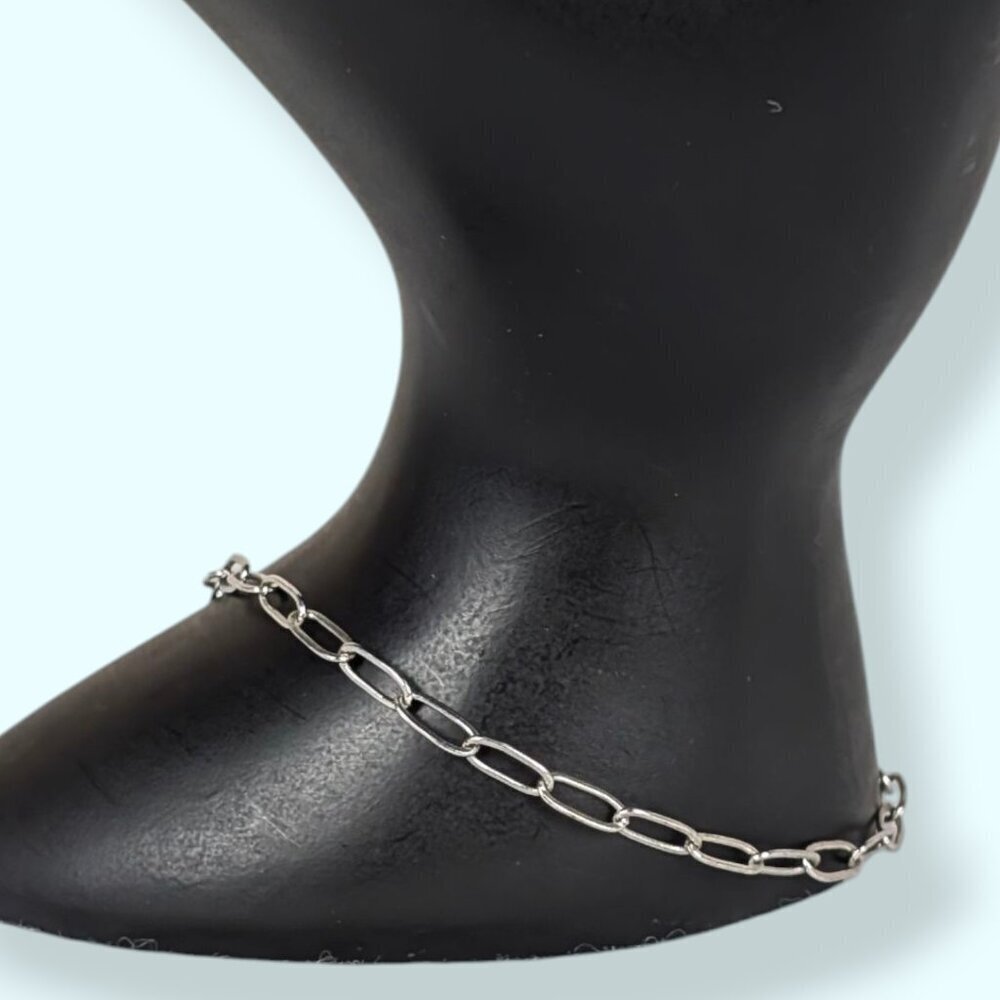 Dainty Paperclip Chain Bracelet